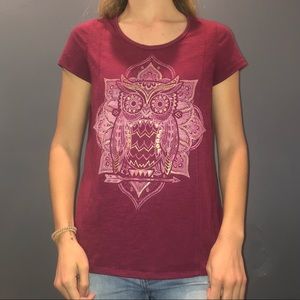 Maurice’s owl top size medium